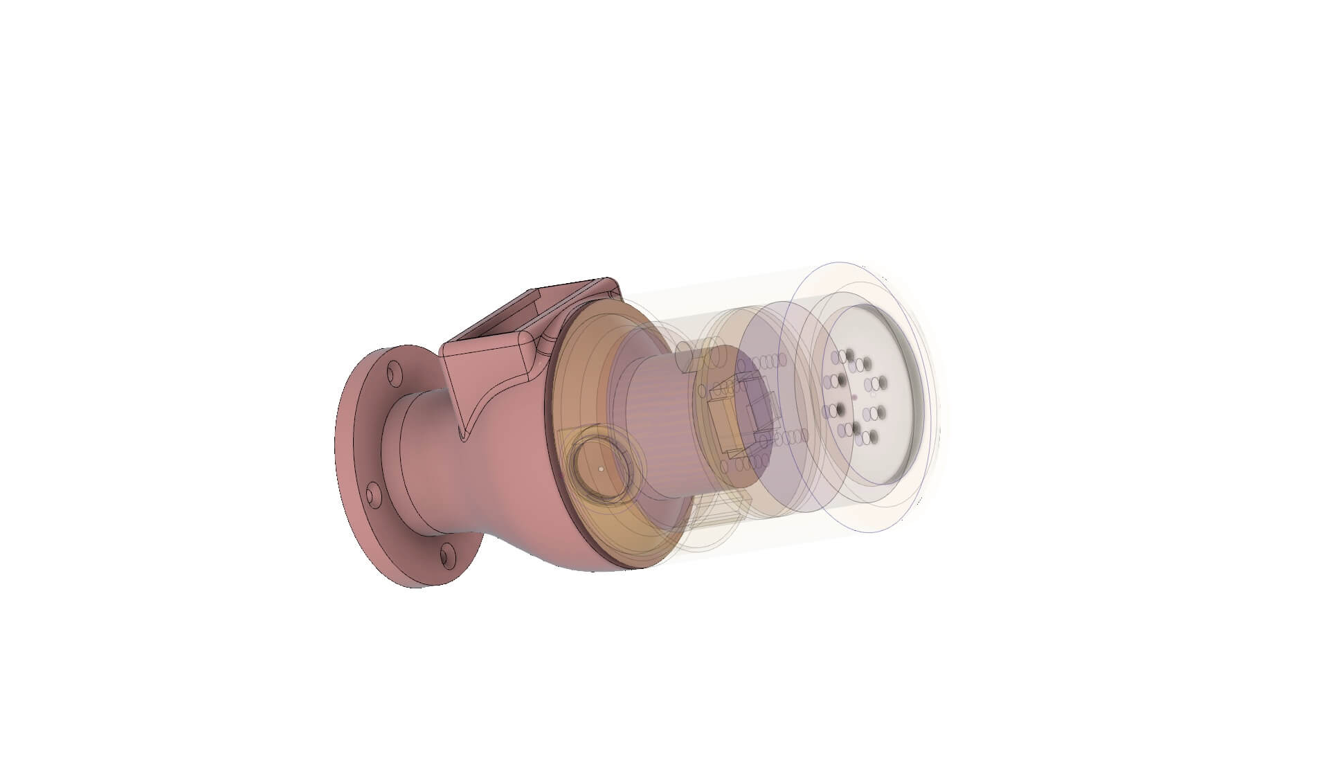 CAD model of the final prototype